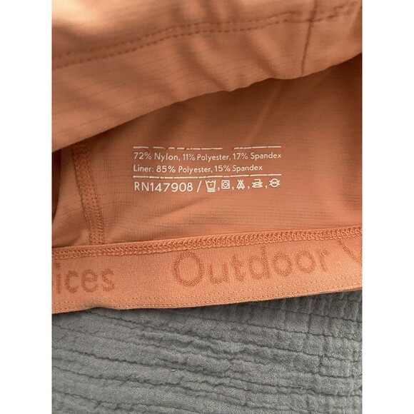 Outdoor Voices Sports Bra Coral Orange Activewear Exercise Padded Small - Picture 3 of 7